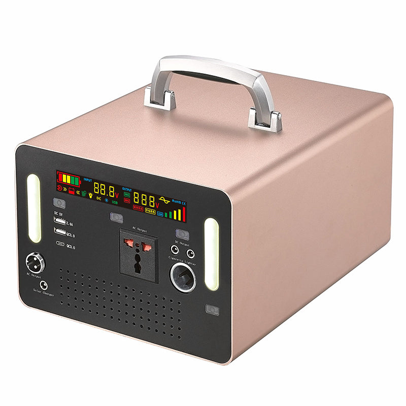 Portable Mobile Power Bank with Inverter 1000w Manufacturer DC to AC